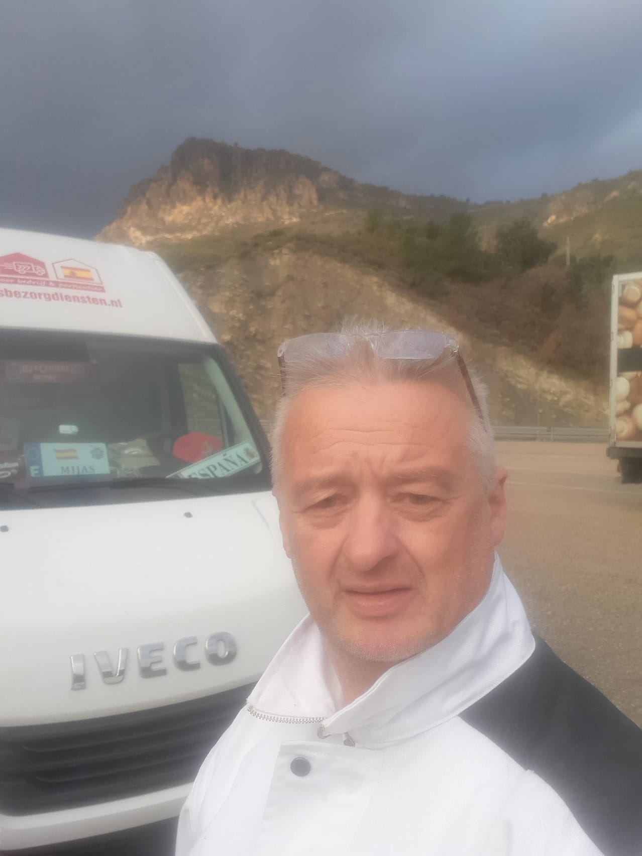 Chauffeur bij IVECO bus in Spanje